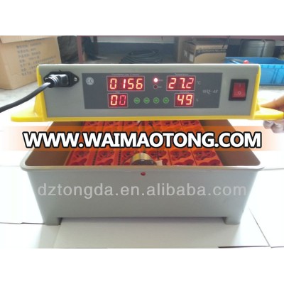 Newest TONGDA automatic mini digital egg incubator chicken/duck/ poultry incubator 39USD