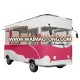 Mobile Restaurant Outdoors Barbeque Cart Mobile Food Trailer Ice Cream Trucks Dining Car For Sale