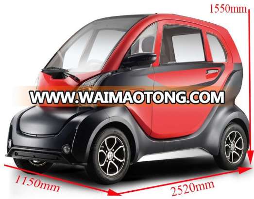 2018 new arrival fully enclosed 1200W electric 4 wheel scooter e-car with higher quality for sale