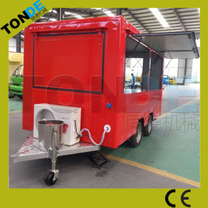 Food Cart Cooking Trailer Dining Car